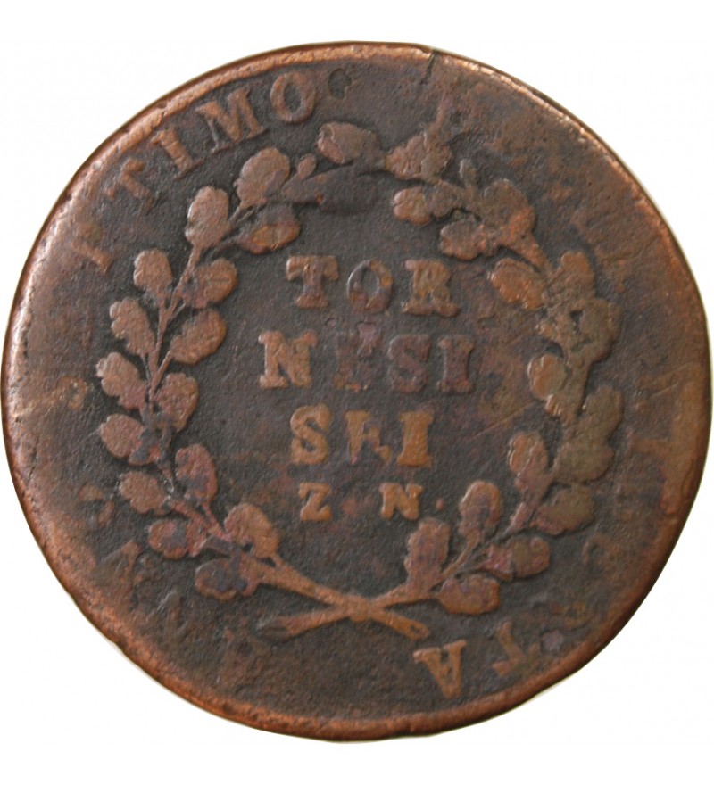 ITALIE, ROYAUME DE NAPLES, NAPOLEON Ier - 6 TORNESI (1799)
