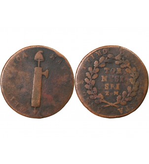 ITALIE, ROYAUME DE NAPLES, NAPOLEON Ier - 6 TORNESI (1799) 2