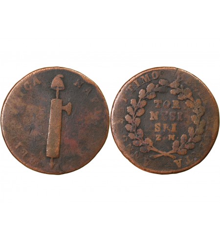 ITALIE, ROYAUME DE NAPLES, NAPOLEON Ier - 6 TORNESI (1799)