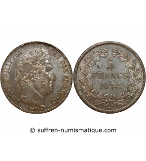 5 FRANCS LOUIS PHILIPPE 1834 B ROUEN