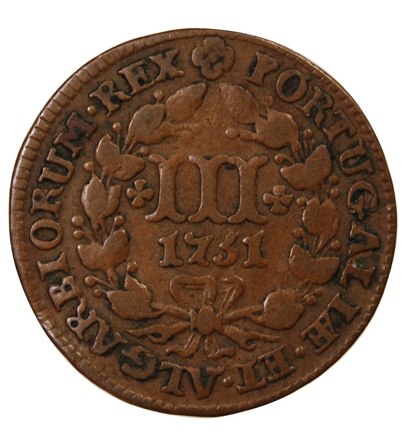 PORTUGAL, JOSEPH Ier - 3 REIS 1751