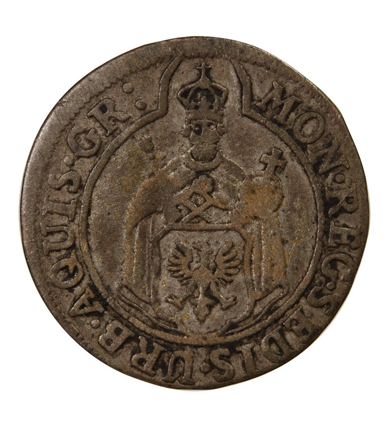 ALLEMAGNE, AIX-LA-CHAPELLE - 3 MARCK ARGENT 1754