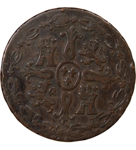 ESPAGNE, FERDINAND VII - 8 MARAVEDIS 1831