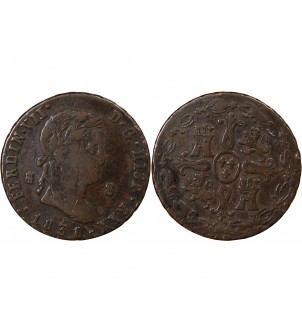ESPAGNE, FERDINAND VII - 8 MARAVEDIS 1831 2