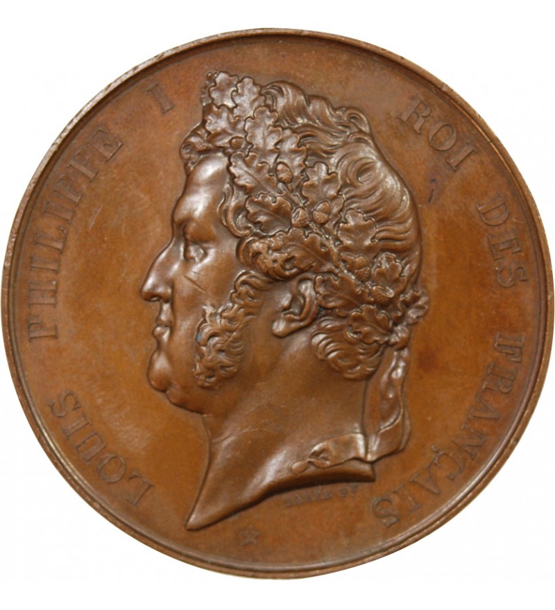 LOUIS-PHILIPPE Ier, PONT DE LA ROCHE-BERNARD - MÉDAILLE BRONZE