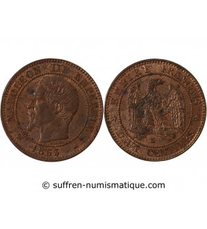 NAPOLEON III - 2 CENTIMES 1853 K BORDEAUX