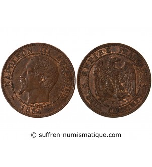 NAPOLEON III - 2 CENTIMES 1854 K BORDEAUX