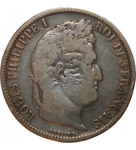Louis-Philippe Ier 5 francs Argent 1831 H La Rochelle