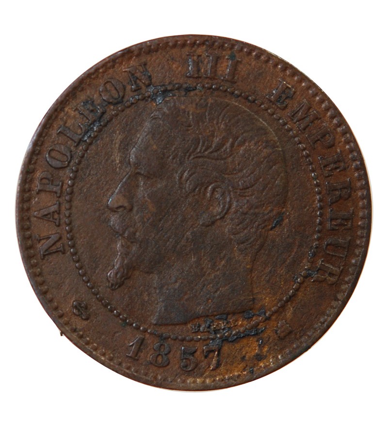 NAPOLEON III - 2 CENTIMES 1857 K BORDEAUX