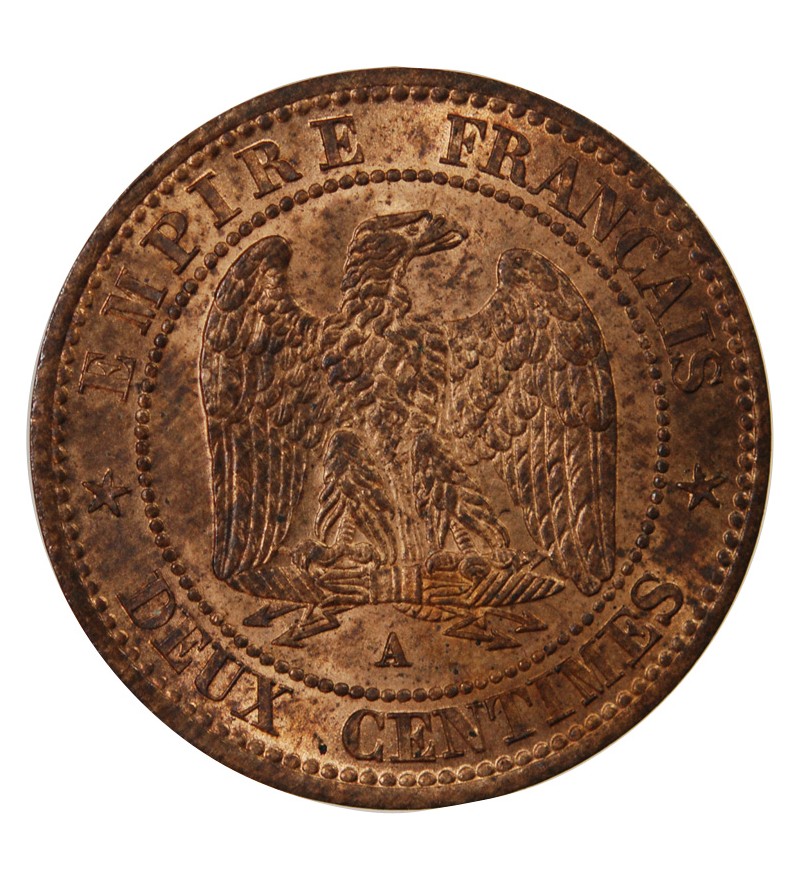 NAPOLEON III - 2 CENTIMES 1853 A PARIS