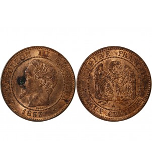 NAPOLEON III - 2 CENTIMES 1853 A PARIS 2