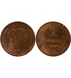 DUPUIS - 2 CENTIMES 1900 2