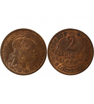 DUPUIS - 2 CENTIMES 1900 2