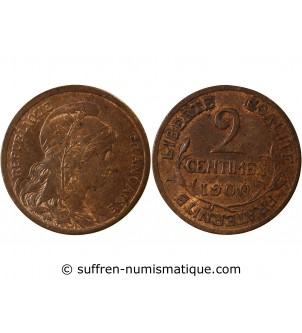 DUPUIS - 2 CENTIMES 1900