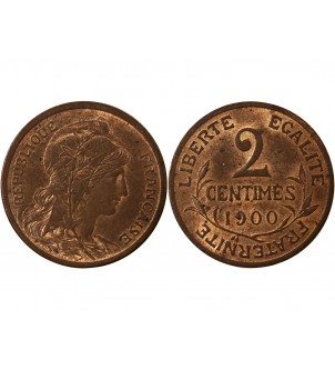 DUPUIS - 2 CENTIMES 1900 2