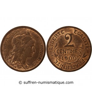 DUPUIS - 2 CENTIMES 1900