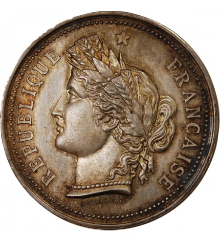 COMICE AGRICOLE DE BELLAC – MÉDAILLE ARGENT attribuée en 1883