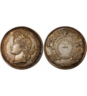 COMICE AGRICOLE DE BELLAC – MÉDAILLE ARGENT attribuée en 1883 2