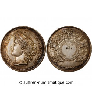 COMICE AGRICOLE DE BELLAC – MÉDAILLE ARGENT attribuée en 1883