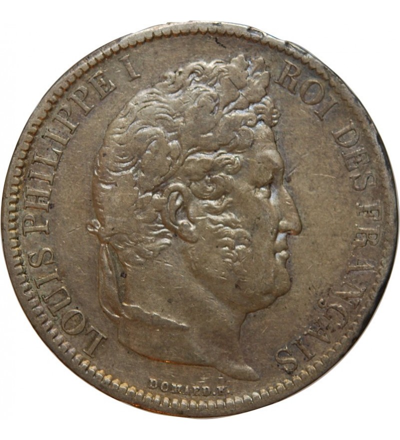 Louis-Philippe Ier 5 francs Argent 1831 MA Marseille