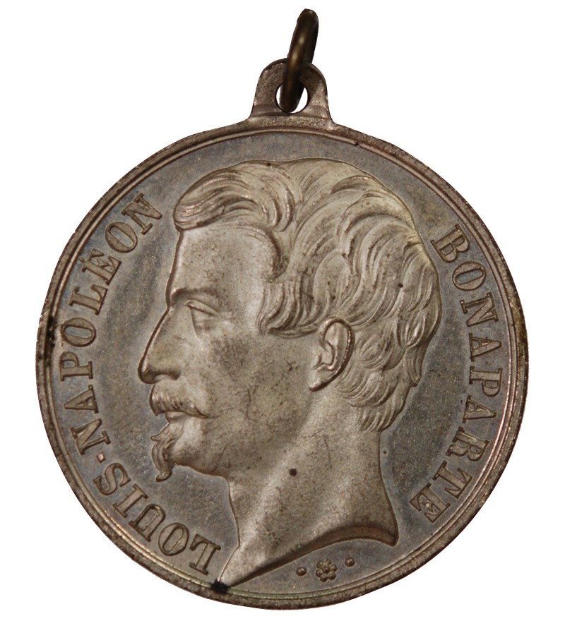 LOUIS-NAPOLÉON BONAPARTE, SUFFRAGE UNIVERSEL - MÉDAILLE 1848
