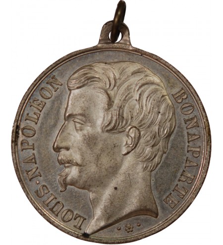 LOUIS-NAPOLÉON BONAPARTE, SUFFRAGE UNIVERSEL - MÉDAILLE 1848