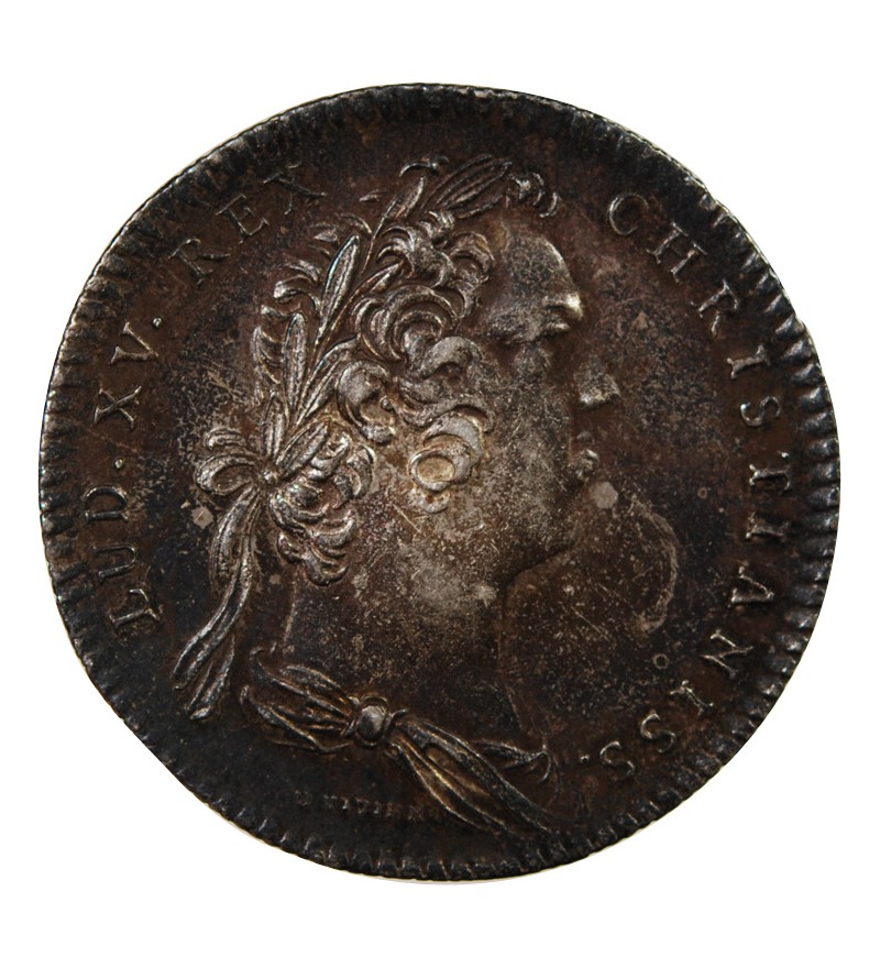 EGLISES DE PARIS, SAINT-GERMAIN-L'AUXERROIS - JETON ARGENT 1734