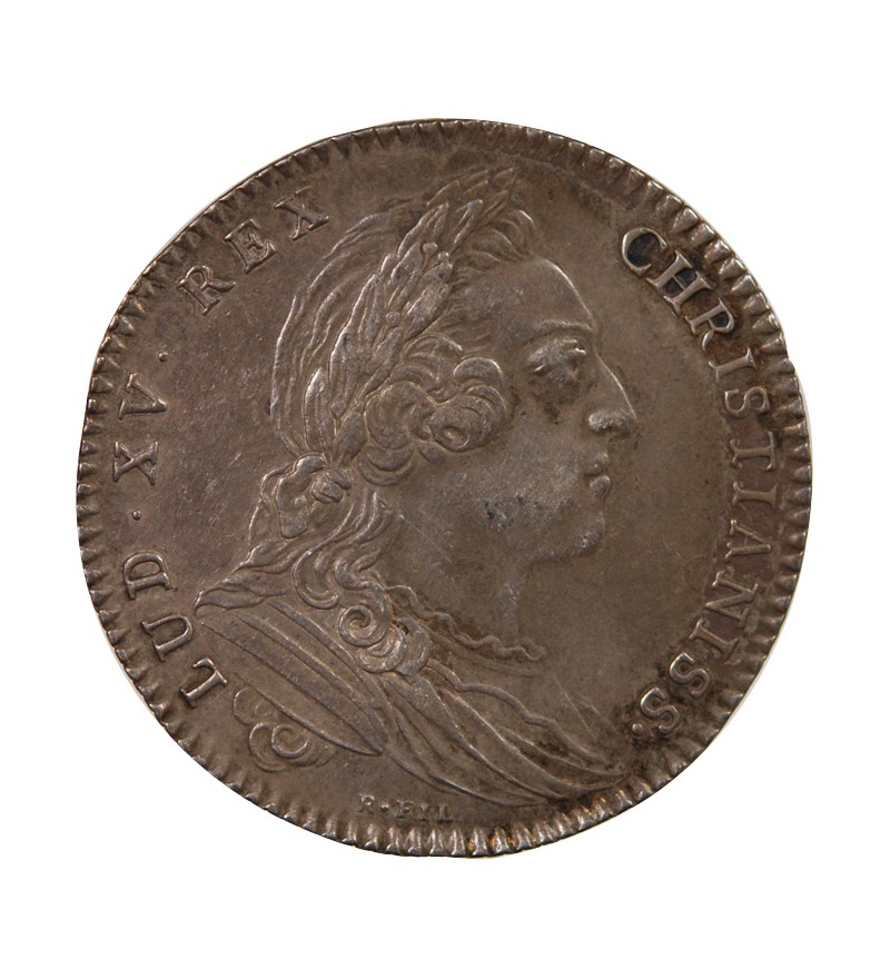 ETATS DE BRETAGNE, LOUIS XV – JETON ARGENT 1764 RENNES Daniel 115