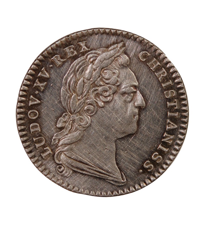 ETATS DE BRETAGNE, LOUIS XV – JETON ARGENT 1770 RENNES Daniel 120