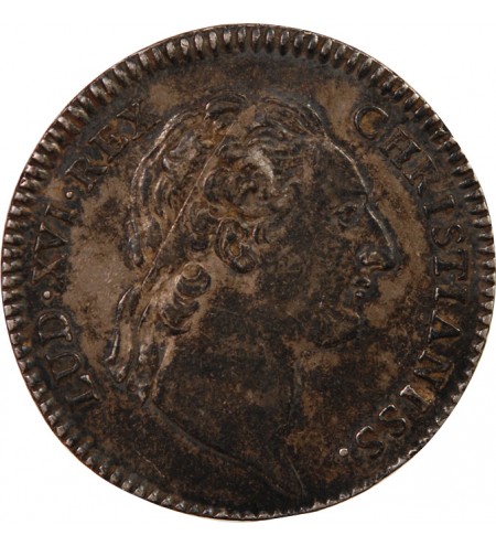 ETATS DE BRETAGNE, LOUIS XV – JETON ARGENT 1774 RENNES Daniel 123