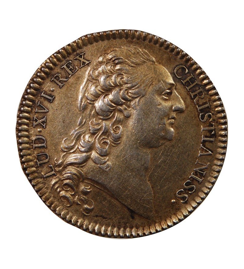 LPROCUREURS DE LA VILLE DE NANTES, LOUIS XVI - JETON ARGENT