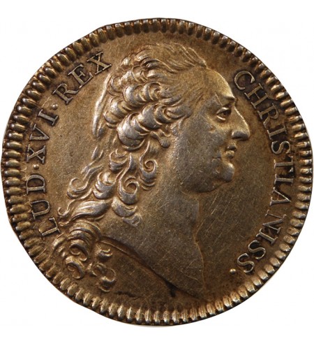LPROCUREURS DE LA VILLE DE NANTES, LOUIS XVI - JETON ARGENT