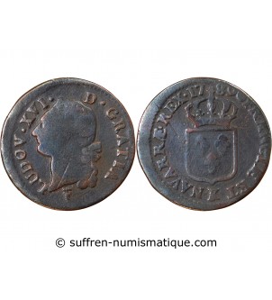 LOUIS XVI CONSTITUTION - SOL 1789 K BORDEAUX