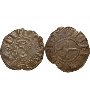 BOURBONNAIS, Prieuré de Souvigny - DENIER argent - XIIe siècle 2