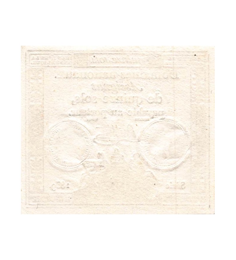 RÉVOLUTION FRANCAISE, ASSIGNAT - 15 SOLS - LOI DU 24/10/1792