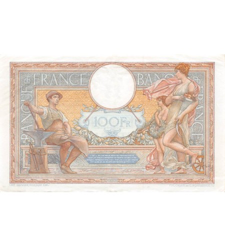FRANCE - 100 FRANCS LUC-OLIVIER MERSON 08/12/1938 - SÉRIE L.62747