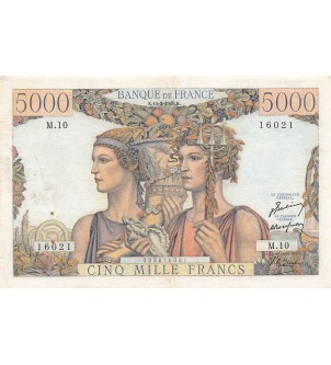 FRANCE - 10 FRANCS MINERVE 04/12/1941 - SÉRIE Z.85218