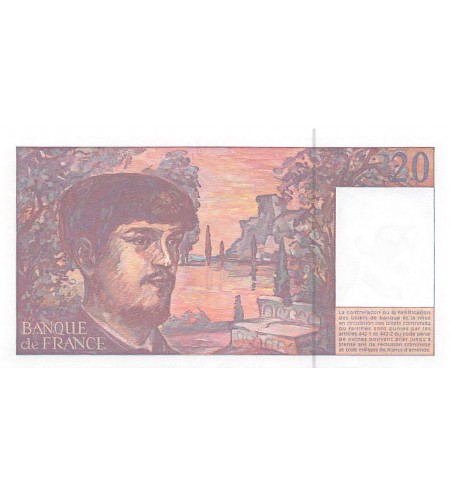 FRANCE - 20 FRANCS DEBUSSY 1997 - SÉRIE V.056