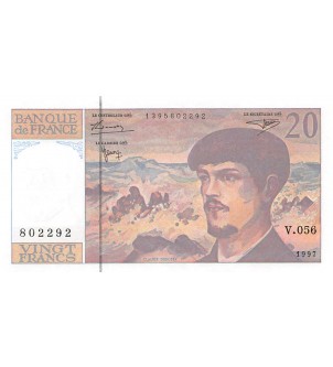 FRANCE - 20 FRANCS DEBUSSY 1997 - SÉRIE V.056 2