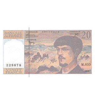 FRANCE - 20 FRANCS DEBUSSY 1997 - SÉRIE M.055 2