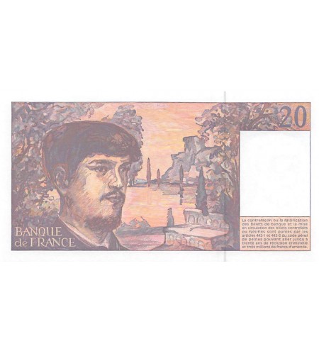 FRANCE - 20 FRANCS DEBUSSY 1997 - SÉRIE N.062