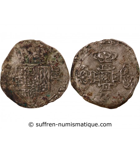 COMTÉ DE BOURGOGNE, PHILIPPE IV – 3 PATARDS ARGENT 162?