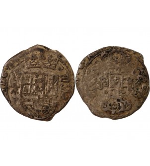 COMTÉ DE BOURGOGNE, PHILIPPE IV – 3 PATARDS ARGENT 162? 2