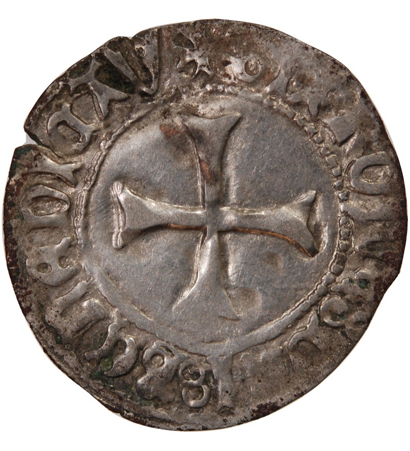 DUCHÉ DE BRETAGNE, FRANÇOIS II - BLANC A LA TARGE RENNES