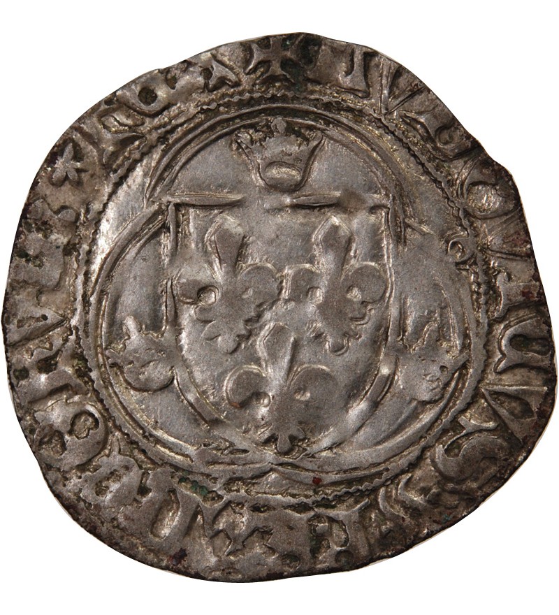 LOUIS XI - BLANC A LA COURONNE 1461 / 1483 TOULOUSE