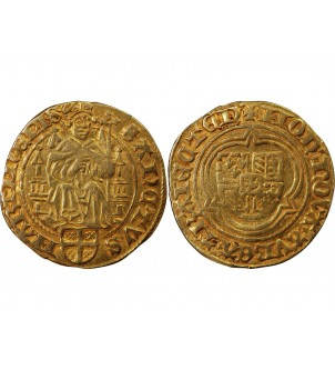 ÉVÊCHÉ D'UTRECHT, DAVID DE BOURGOGNE - FLORIN D'OR 1456 / 1496 2