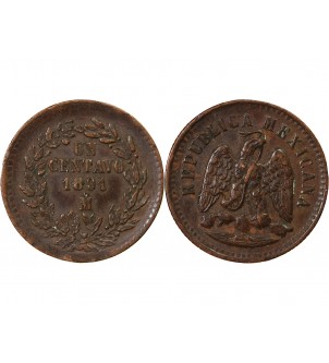 MEXIQUE - 1 CENTAVO 1891 Mo MEXICO 2