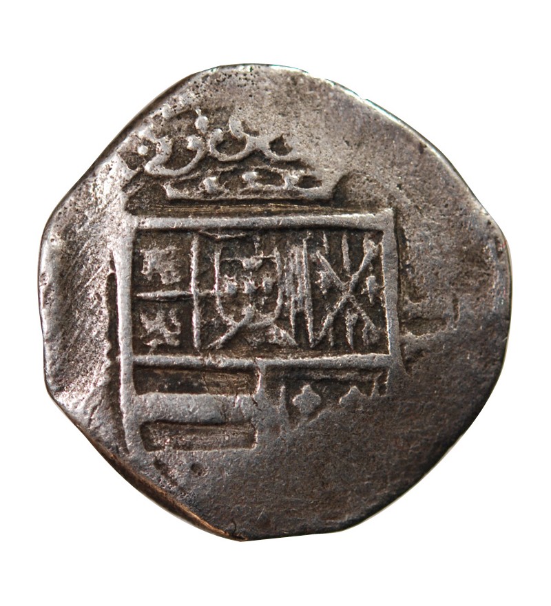 ESPAGNE, PHILIPPE IV - 2 REALES ARGENT 1621 / 1665