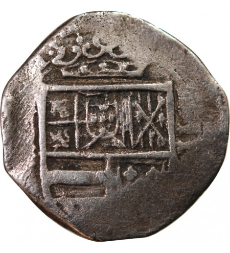 ESPAGNE, PHILIPPE IV - 2 REALES ARGENT 1621 / 1665