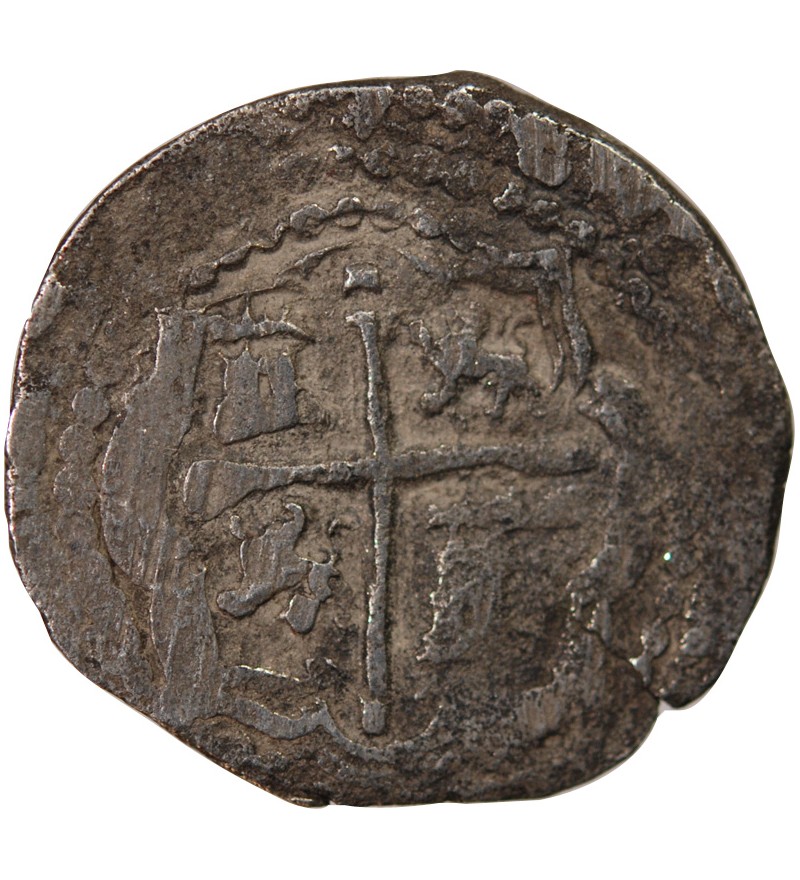 BOLIVIE, PHILIPPE II - 2 REALES ARGENT 1555 / 1598